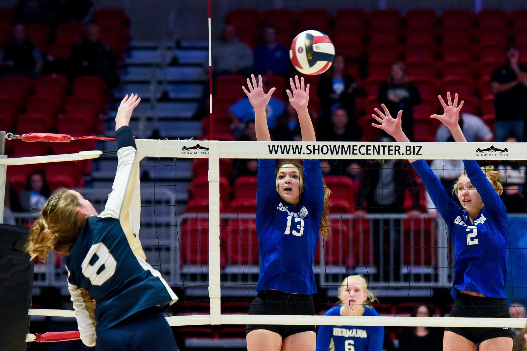 11/09/19 - Girls Volleyball - Class 2 state champ- Hermann vs St. Pius X